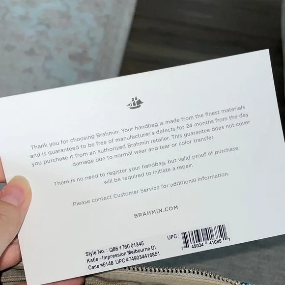 New Brahmin Katie Impression Melbourne Crossbody Bag - Picture 11 of 15